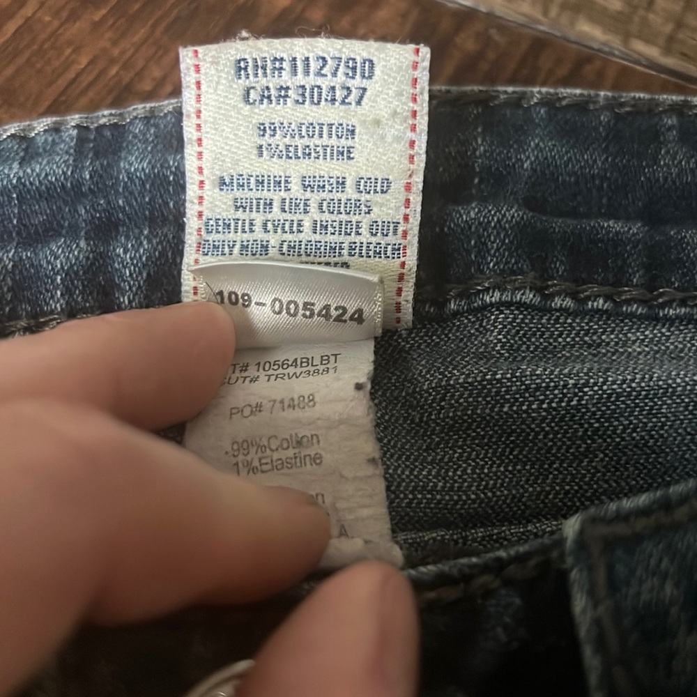 True religion jeans.